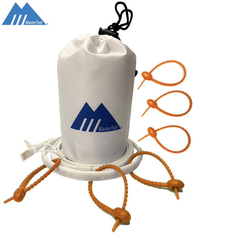 MasterTool - USB燈條-3米長（35個LED燈，正白燈）LED戶外露營帳篷燈條（可彎曲防水）