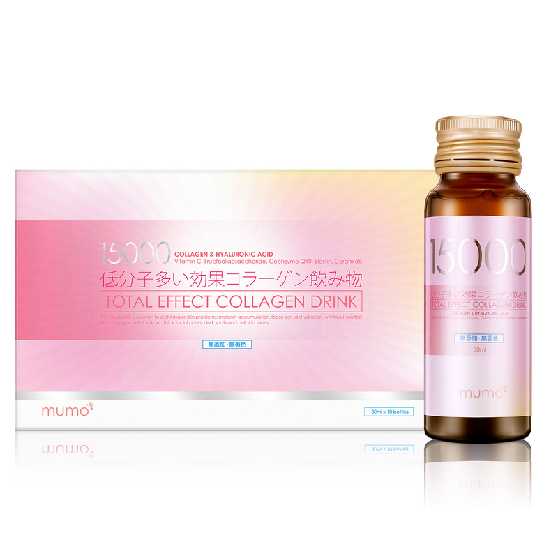 mumo【★大受歡迎!★】15,000mg全效美白嫩肌膠原蛋白飲(蘋果風味)30ml x 10bottles
