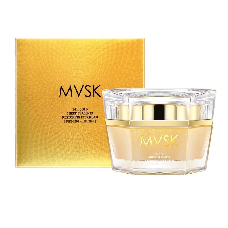 MVSK【★品牌皇牌★】24K金羊胎素再生眼霜20g／25ml