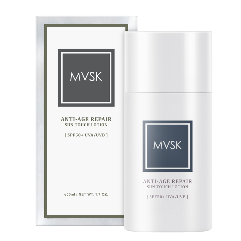 MVSK【★抗光老化】鉑鑽羊胎抗光老化修復防曬霜SPF50+50ml
