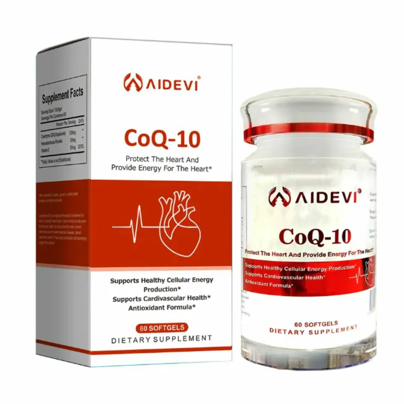 美國 AIDEVI CoQ-10 輔酶Q10護心丸 60粒