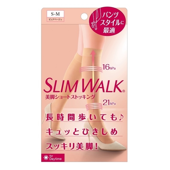 Slimwalk耐勾壓力短絲襪, 透氣 抗菌防臭 (短筒)