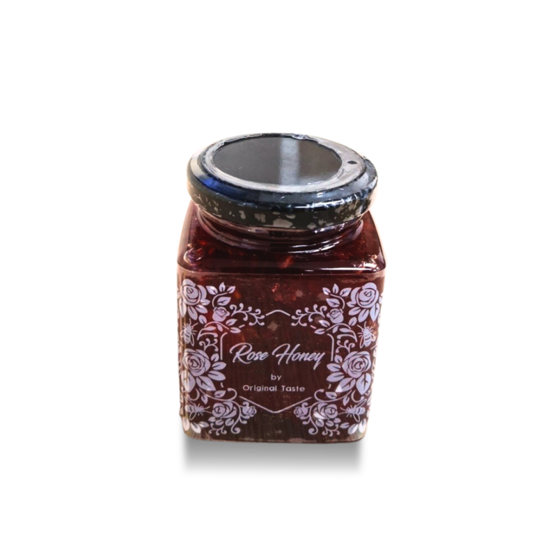 天然玫瑰蜂蜜醬