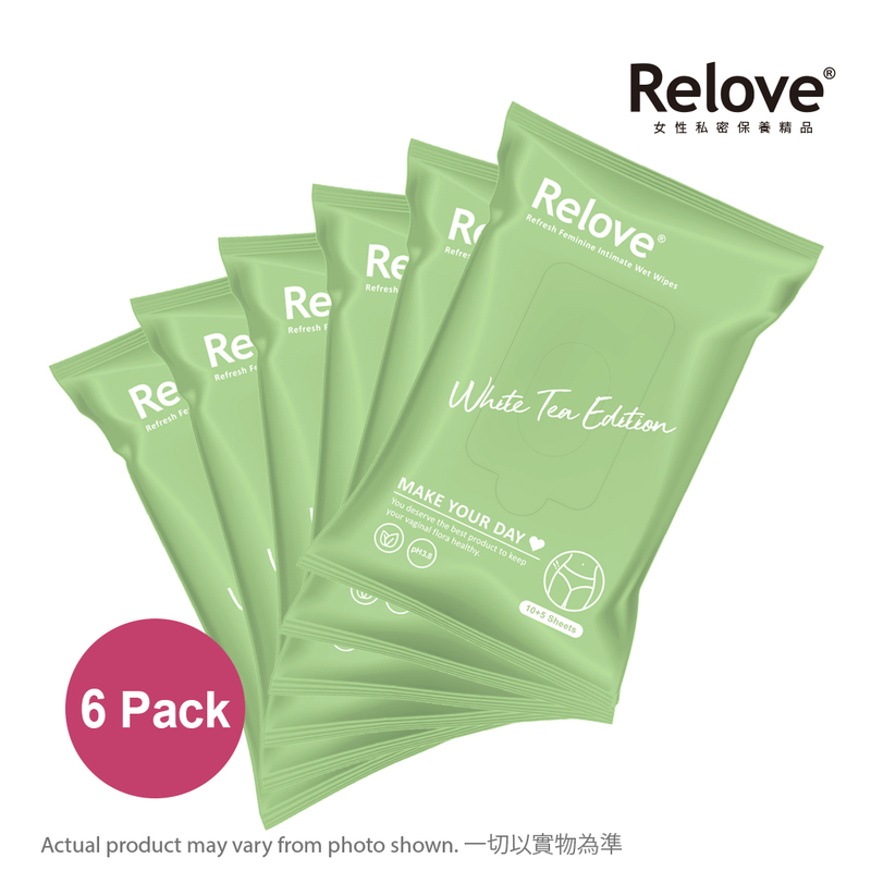 Relove私密肌30秒面膜濕紙巾 x 6 packs
