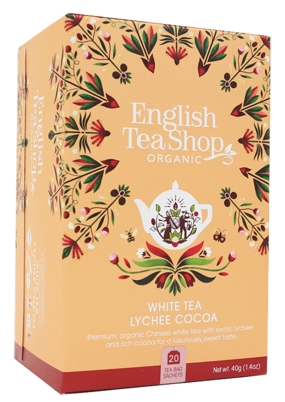 (英国茶店)有机荔枝可可白茶