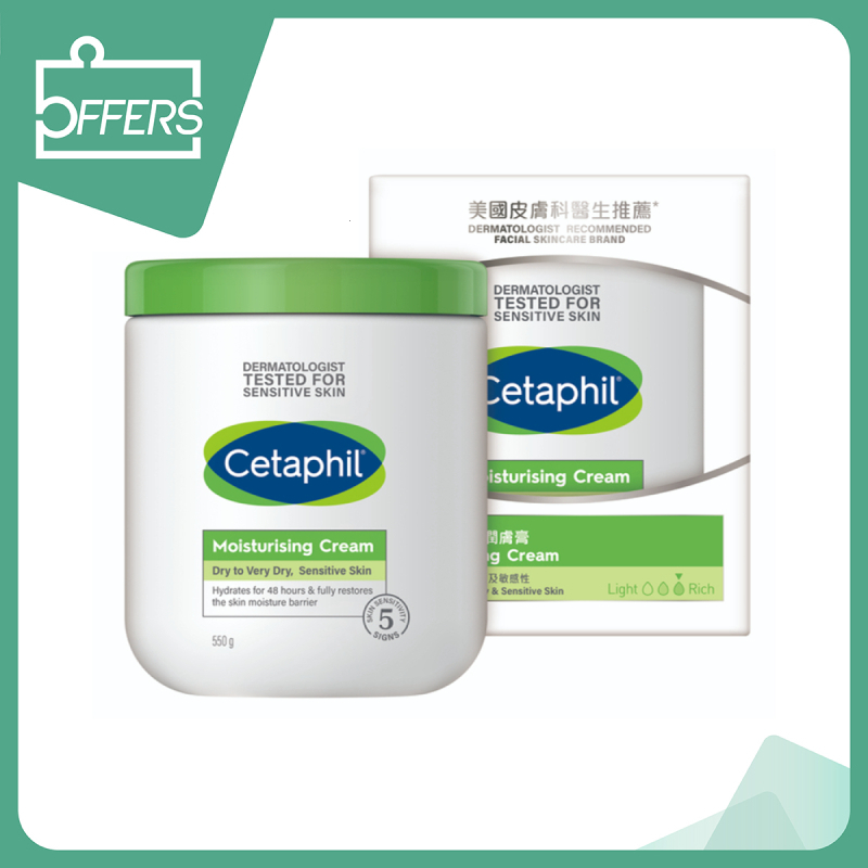 Cetaphil 舒特膚 - 潤膚霜 550g ／ 罐