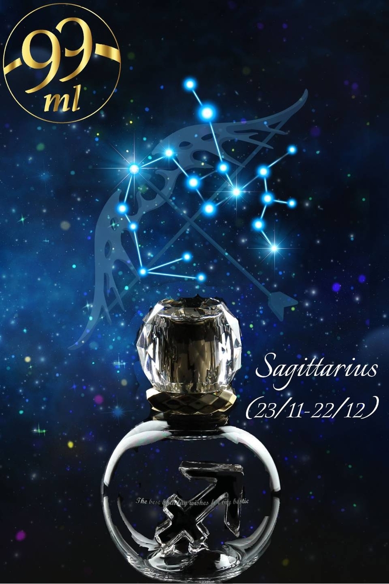 Parcoeur de 99ml - 12星座香水【射手座】Sagittarius (23／11-22／12)