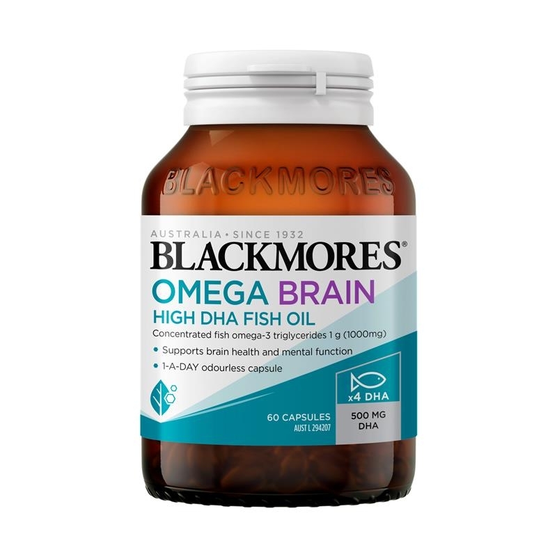 Blackmores - 高濃度深海魚油健腦配方 60粒