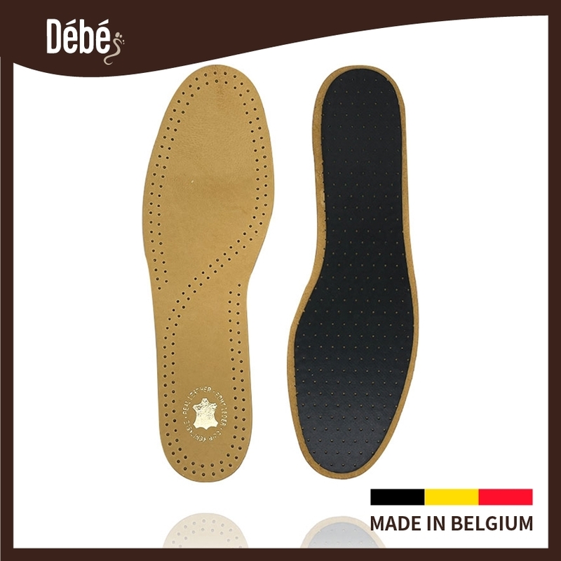 DEBE 全皮鞋墊 附活性碳乳膠底墊