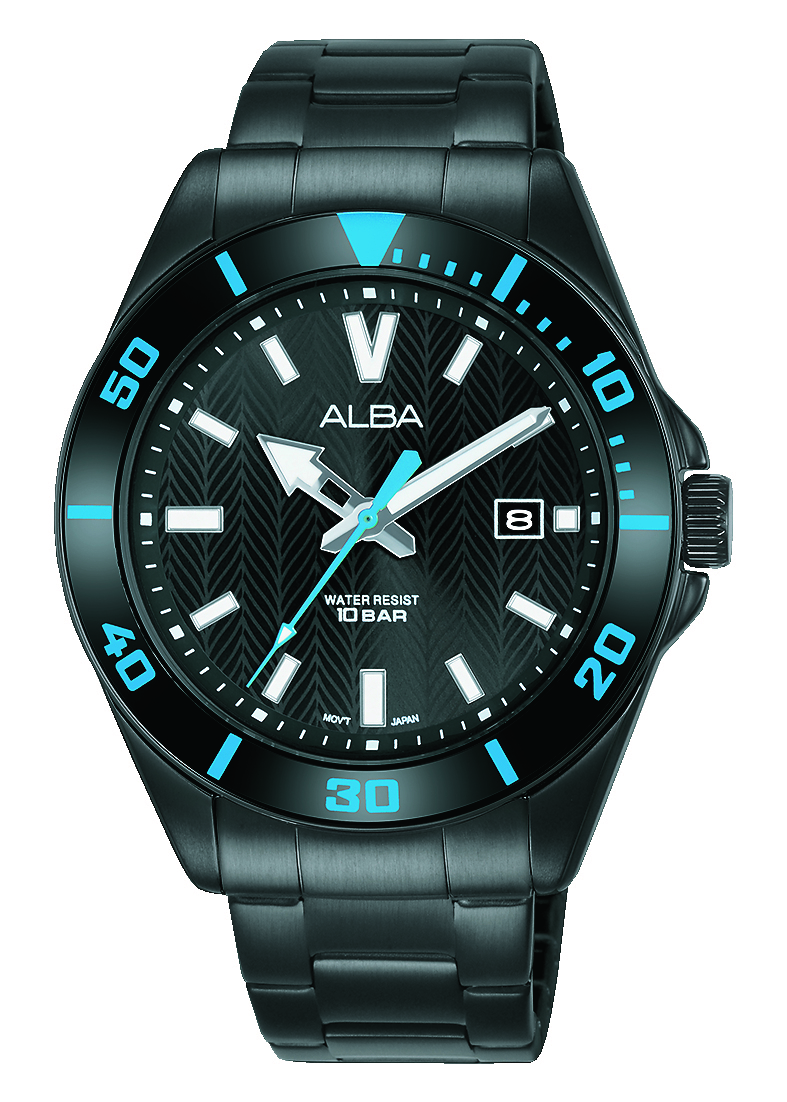 Alba - AG8J29X1 - 雅柏石英日曆手錶