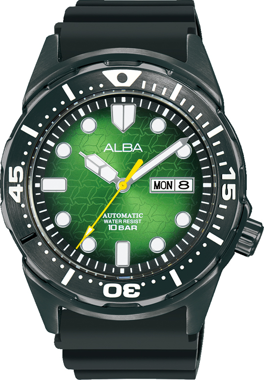 Alba - AL4445X1 - 雅柏機械日曆星期手錶