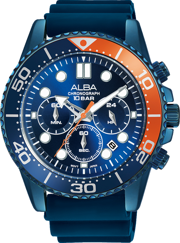 Alba - AT3J45X1 - 雅柏石英日曆計時手錶