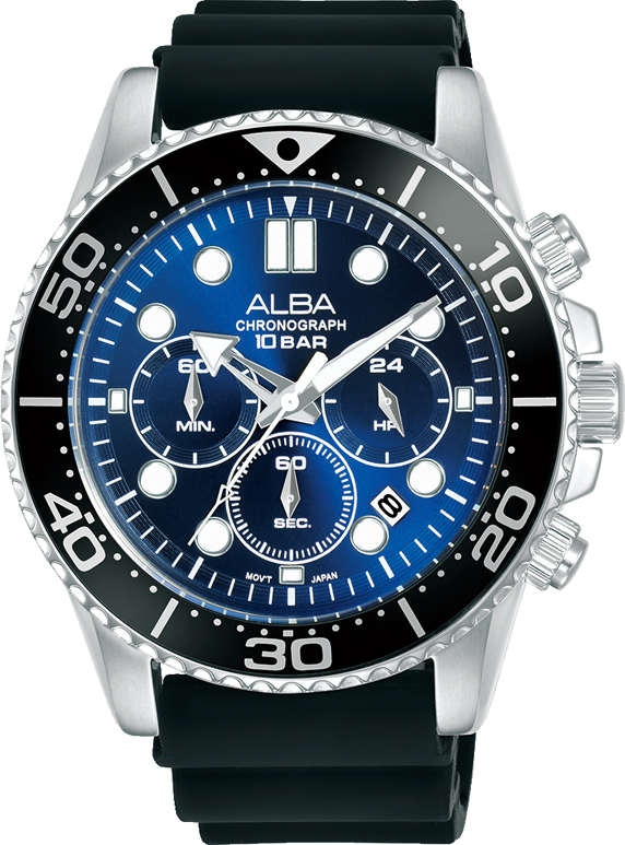 Alba - AT3J47X1 - 雅柏石英日曆計時手錶