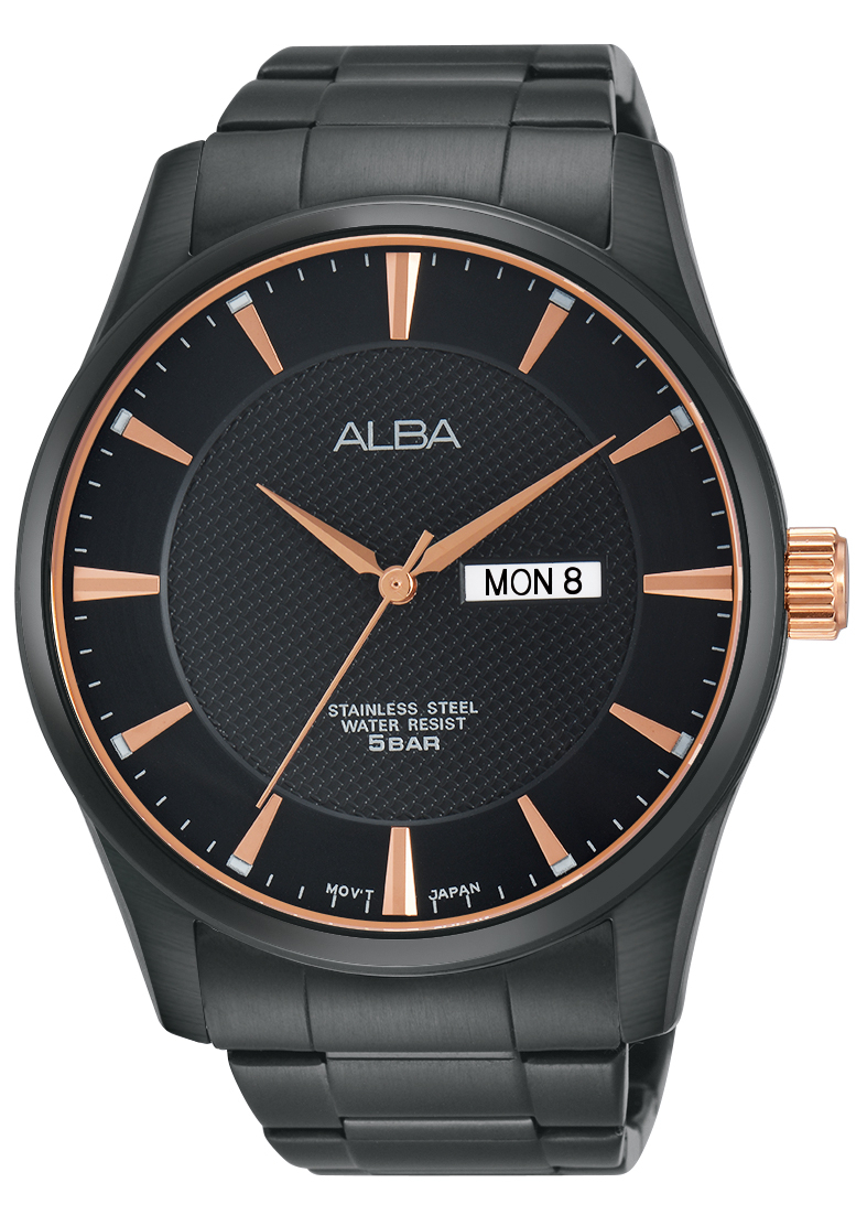 Alba - AV3319X1 - 雅柏石英日曆星期手錶