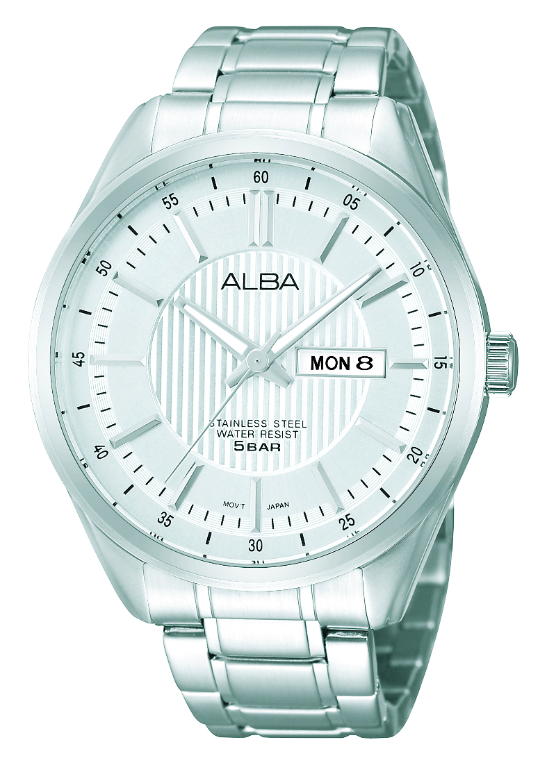 Alba - AV3053X1 - 雅柏石英日曆星期手錶