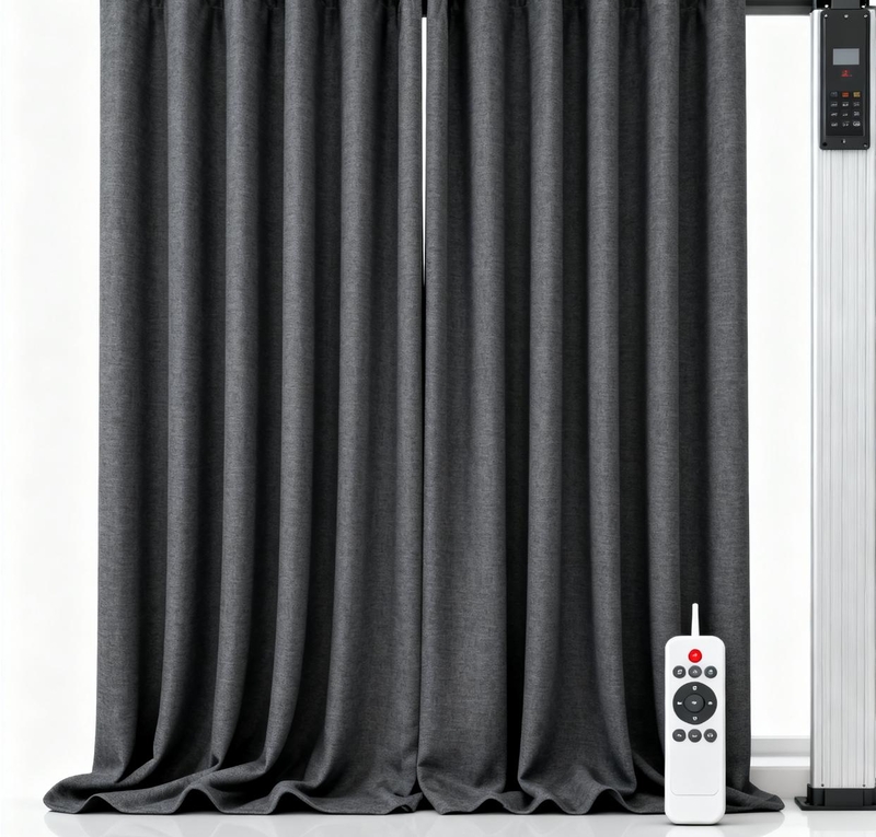 全遮光電動遙控窗簾系統 (套)
