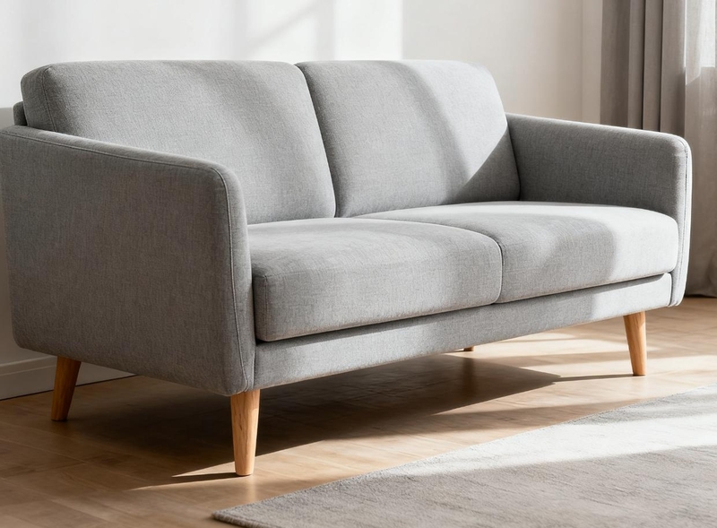 北歐風簡約布藝沙發 (雙人位)当当当当当当当当当当当当当