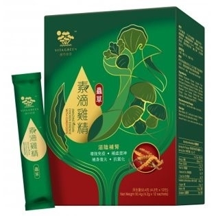 素滴雞精 (蟲草)