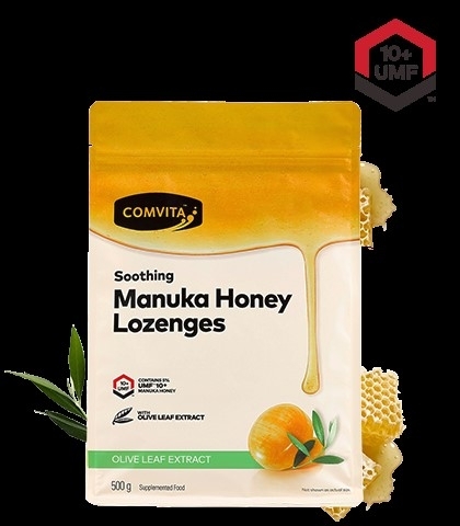 Comvita 康維他 麥蘆卡蜂蜜潤喉糖 (蜂蜜橄欖味) 500克（代購）