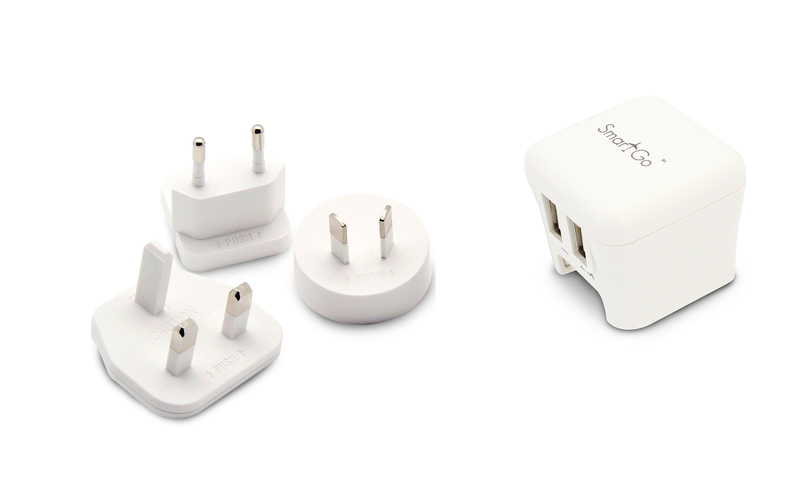 Dice 3.1A雙USB快速旅行迷你充電器