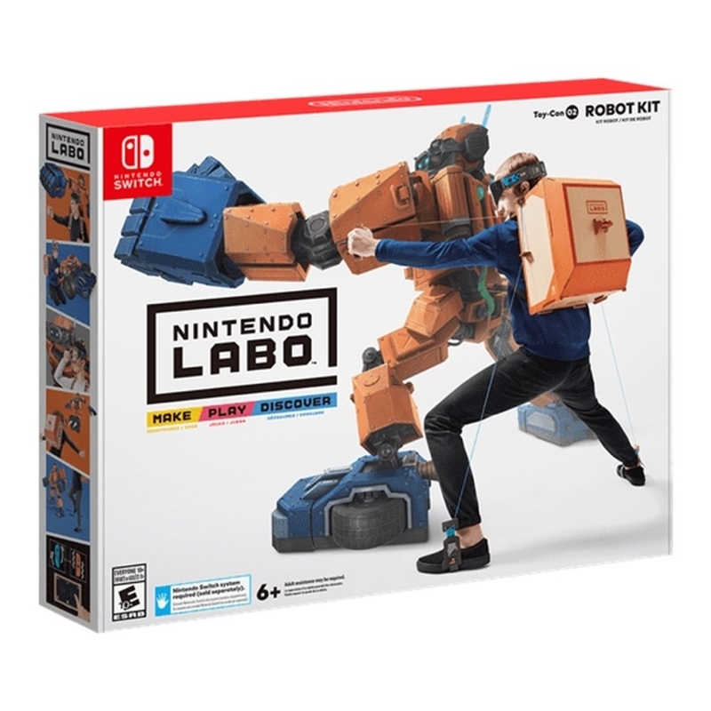 任天堂 NINTENDO LABO Toy-Con 02 ROBOT KIT 多國語言版