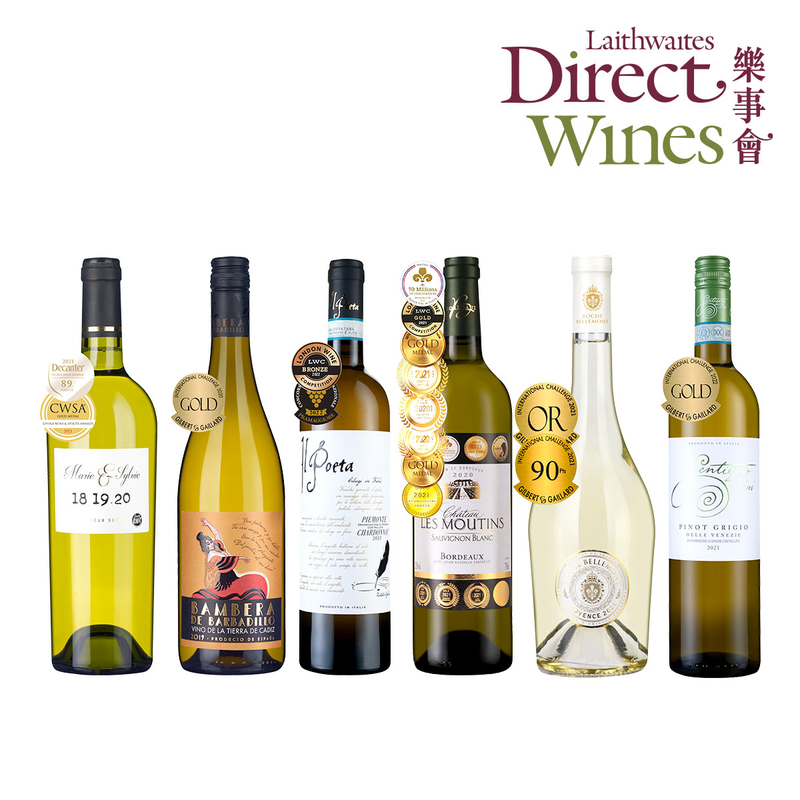 歐洲金獎白酒組6支