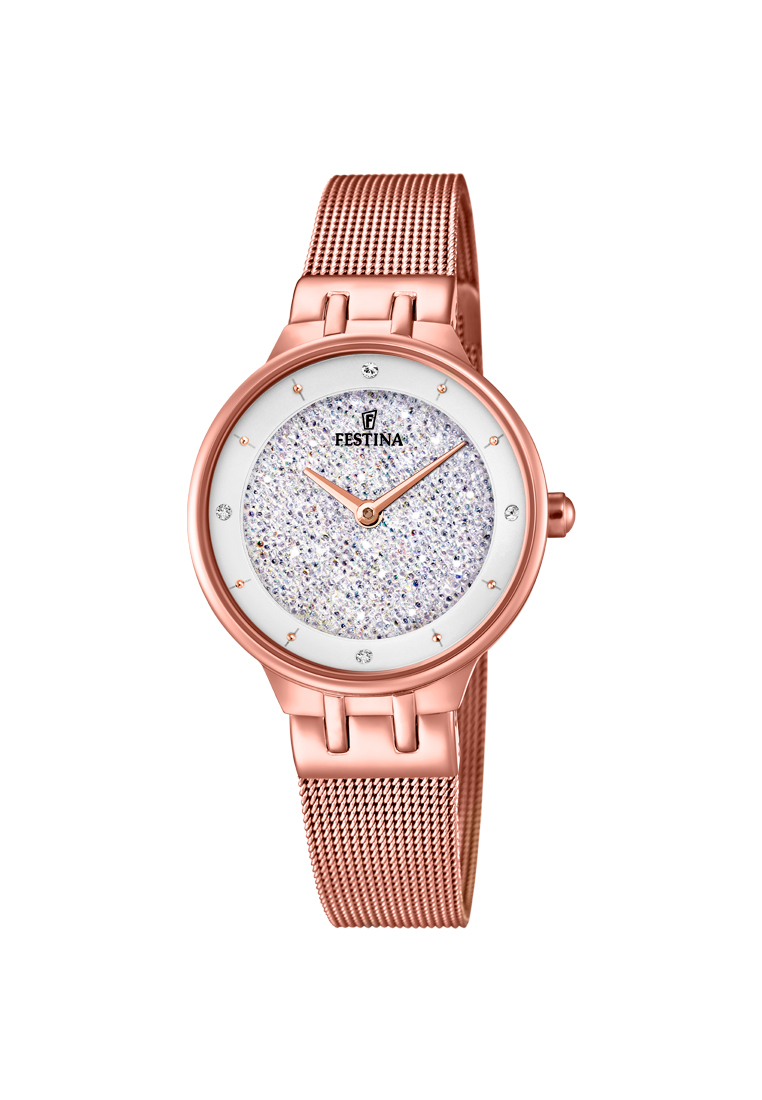 Festina Swarovski 水晶女裝手錶  F20387／1