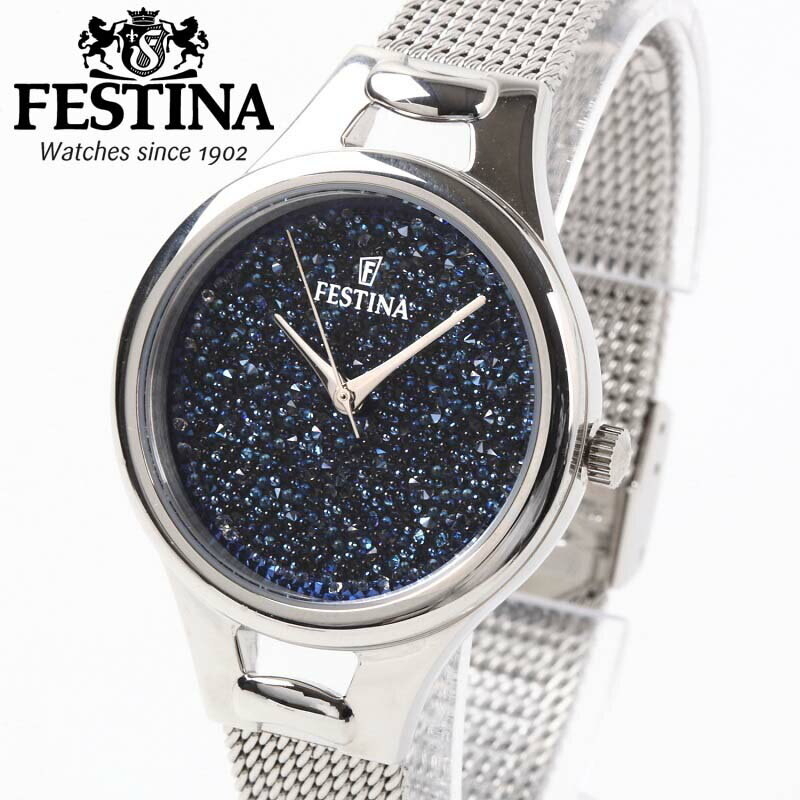 Festina Swarovski 水晶手錶F20331_2