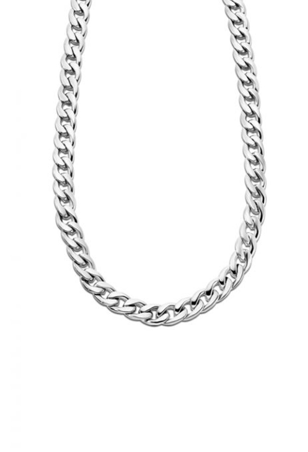 Lotus 鋼製扁環項鍊 LS1938-1／1