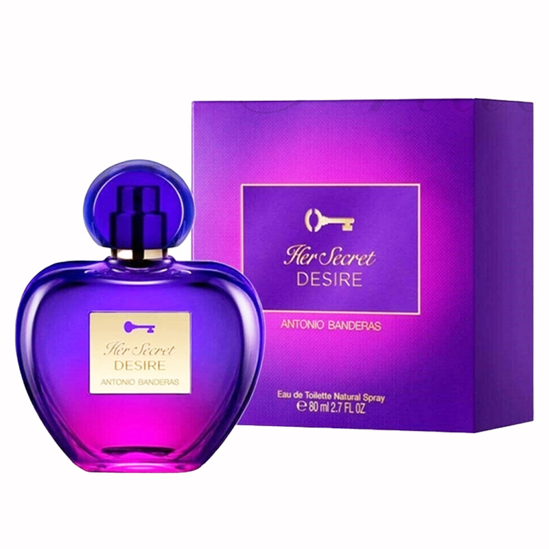 Antonio Banderas Her Secret Desire EDT安東尼奧班德拉斯 她的暗戀女士淡香水 80ml