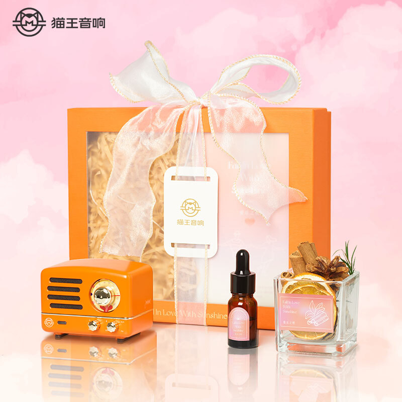 貓王音響小王子OTR愛樂之橙禮盒MW-2A