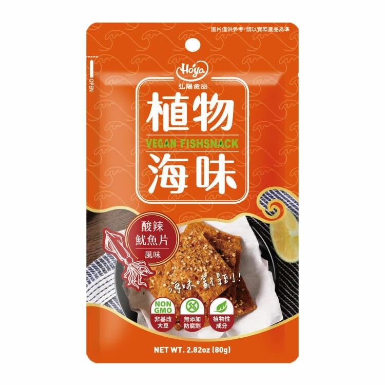 植物海味  酸辣魷魚片  80g