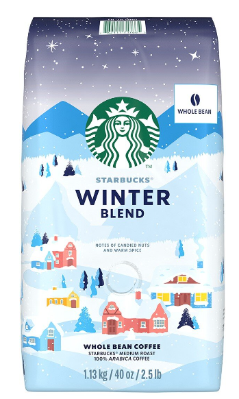 Starbucks星巴克冬季聖誕限定咖啡豆1.13kg