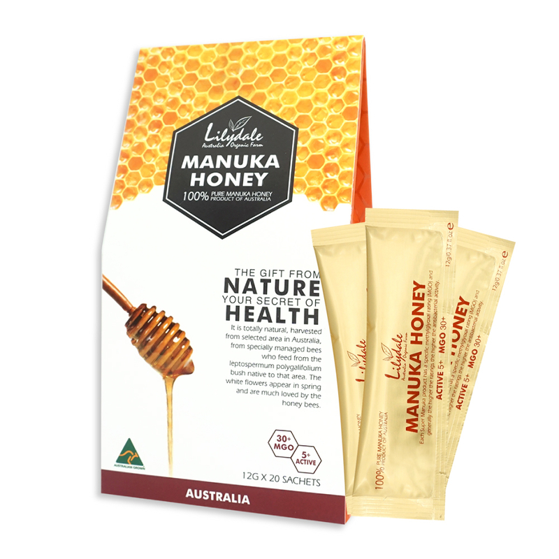 Lilydale 純天然麥盧卡蜂蜜 12g x 20包