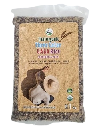 La Manna 有機發芽三色糙米 1kg