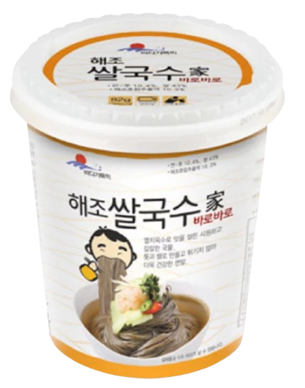 韓國低卡健康即沖海藻米粉 82克