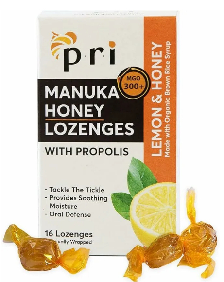 紐西蘭蜜露卡 UMF10+ 檸檬蜂膠硬糖 16粒