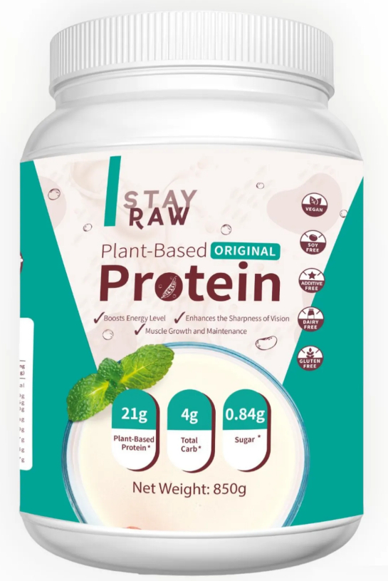 Stay Raw 天然植物蛋白粉(純素) 850g