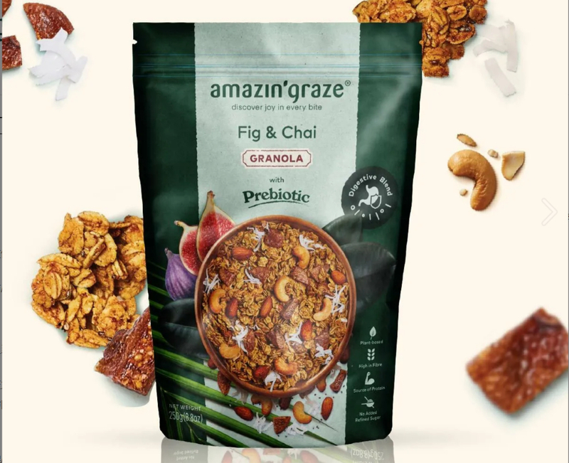 Amazin' graze 無花果益生元即食早餐 250g