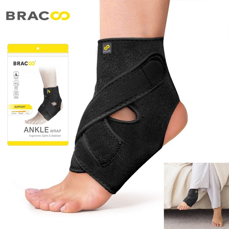 美國Bracoo FP31 透氣固定加壓運動護腳踝