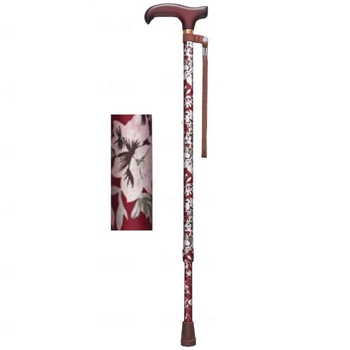 日本Fuji Home 單腳花紋拐杖
