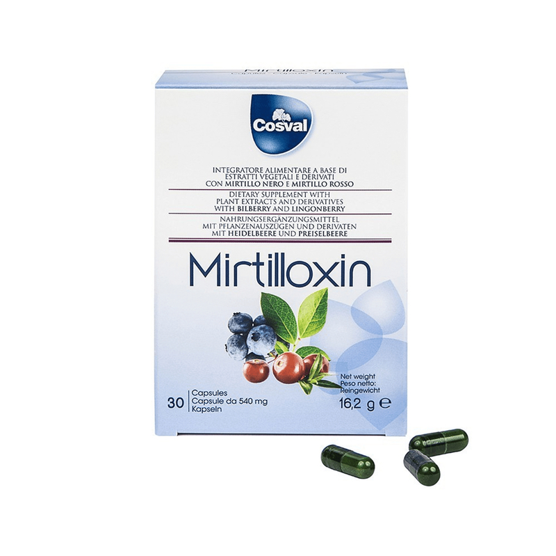 Cosval歌仕華藍莓葉黃素(30粒)