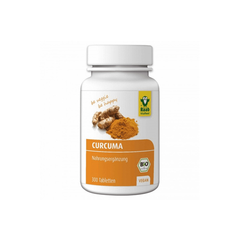Raab Vitalfood德國有機薑黃素300粒 90g