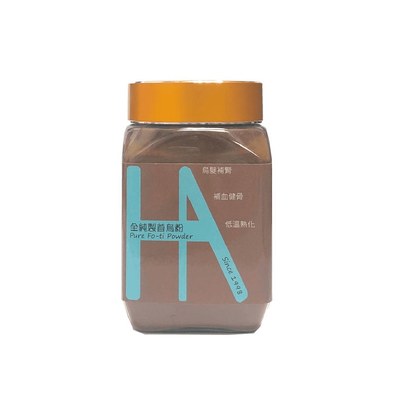 Aims臺灣何首烏粉250g瓶-低溫熟化不燥熱