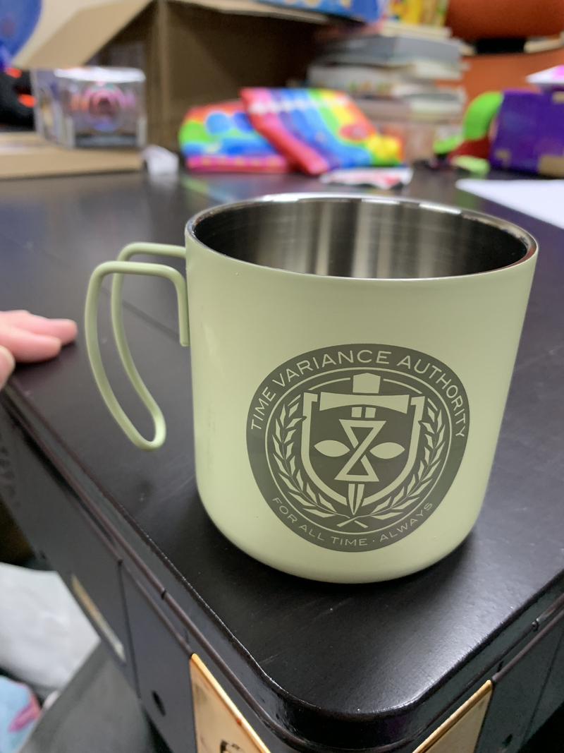 Marvel絕版 洛基 Loki Tva 露營鋼杯 水杯 咖啡 Disney 認證 Marvel mcu